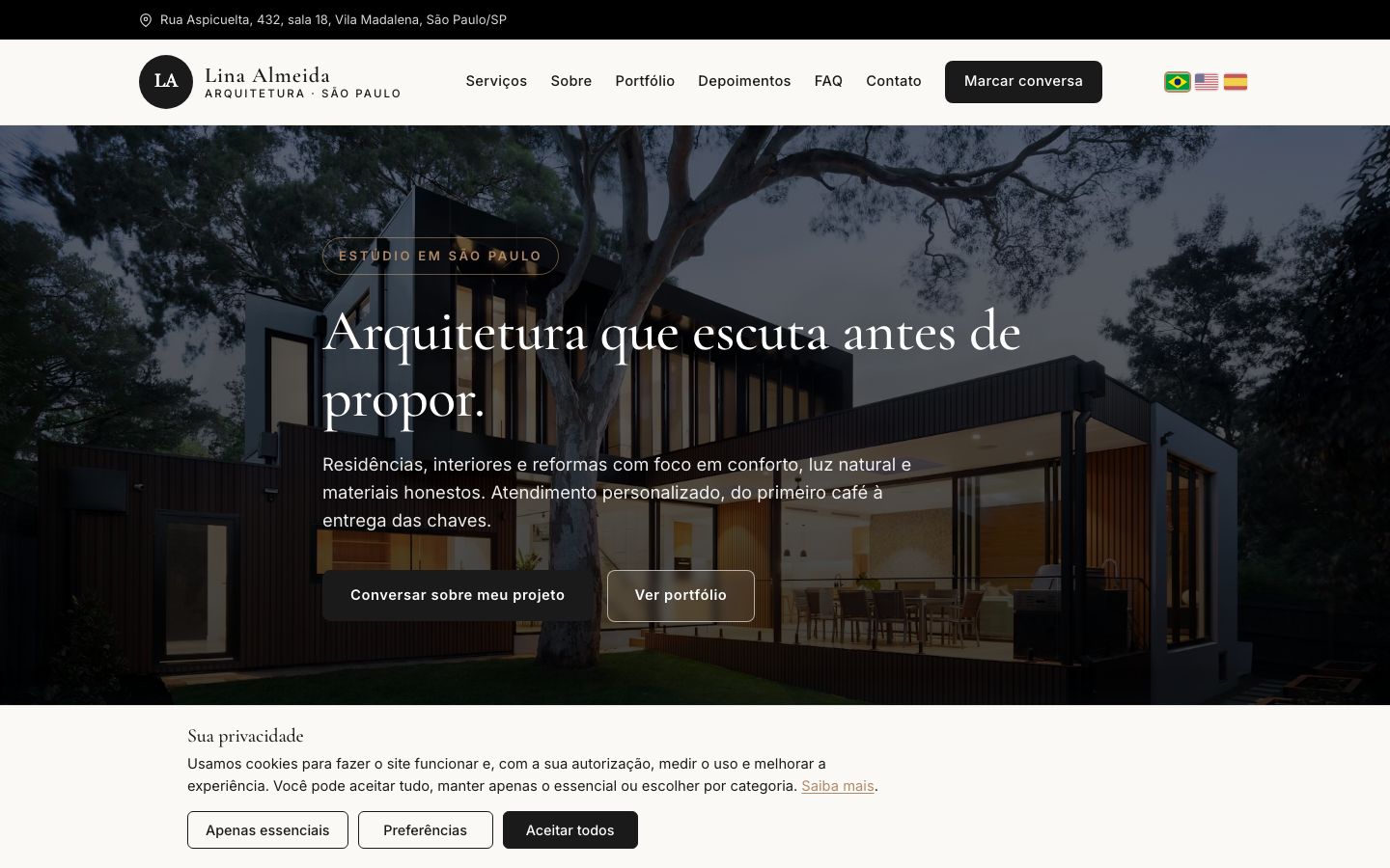 Lina Almeida — arquitecta independiente